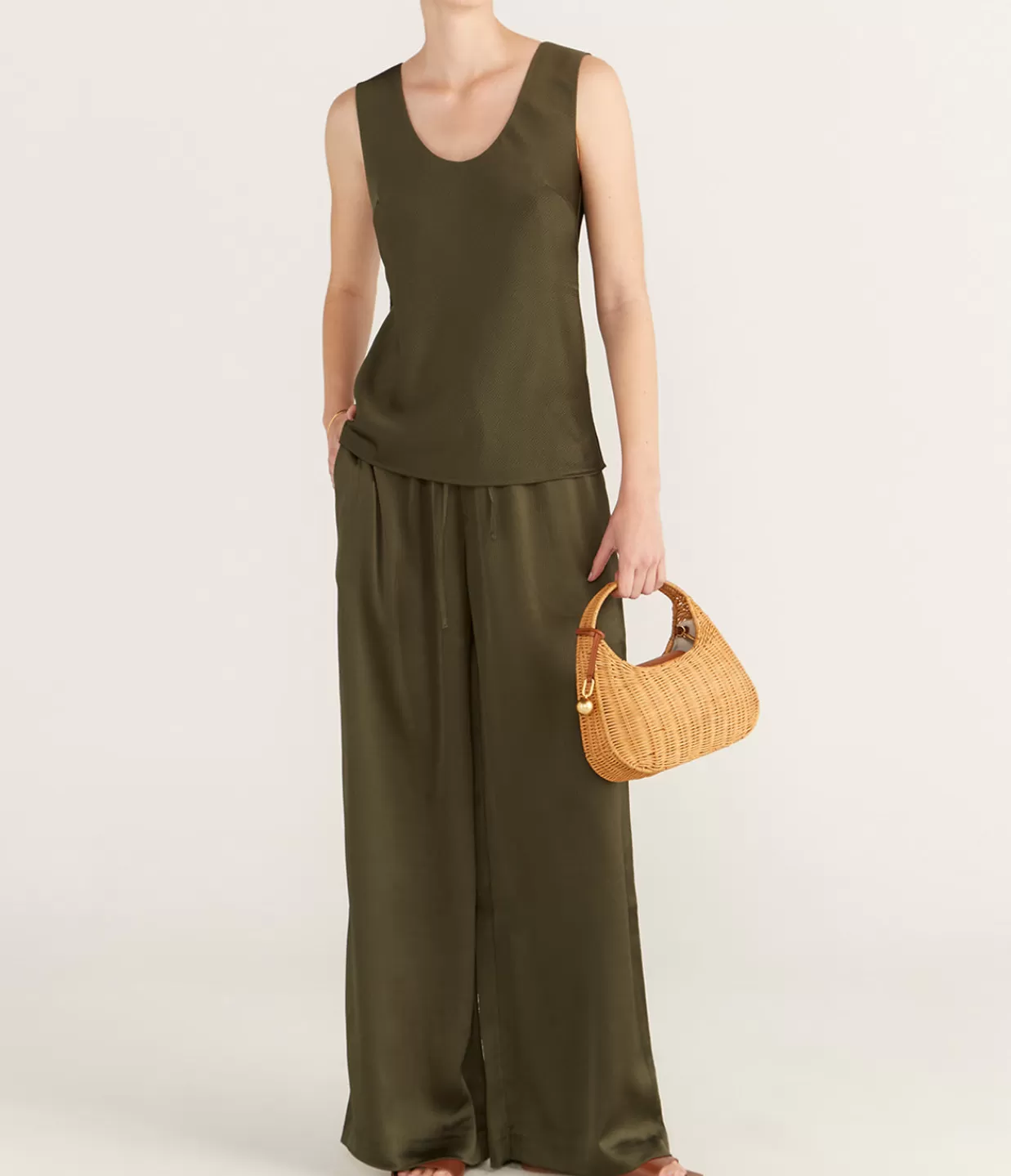 Fashion Sahelena Trousers In Forest Night Pants