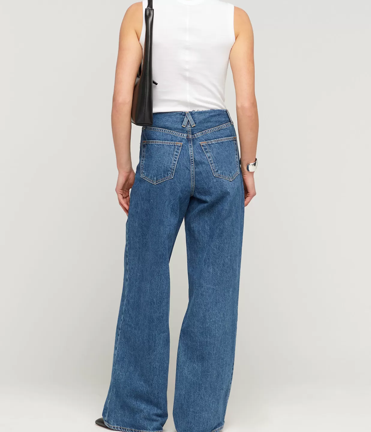Store Taylor Low Rise Wide Leg In Sweet Memory Denim