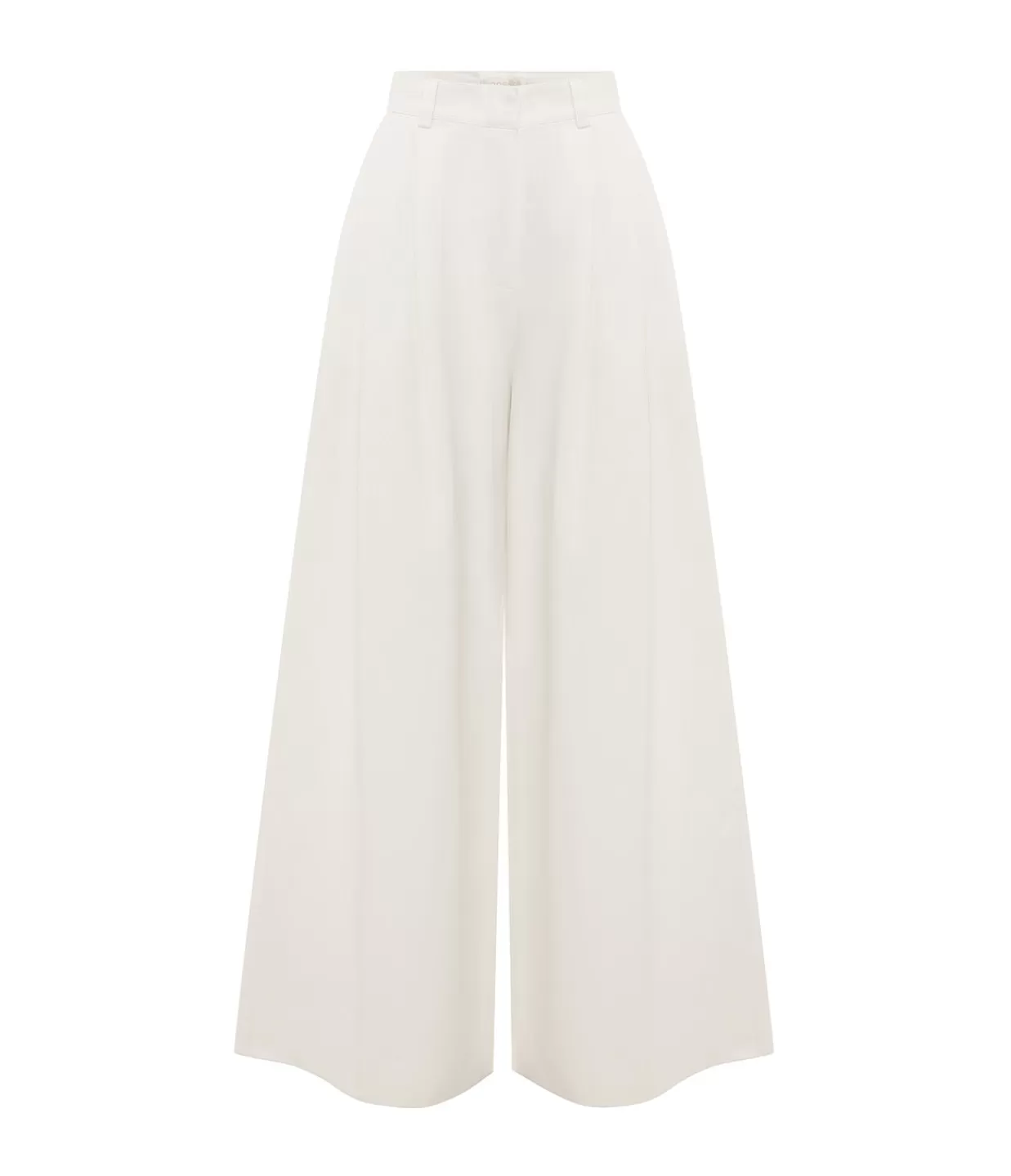 Clearance Wesley Wide Leg Trouser In Vintage White Pants